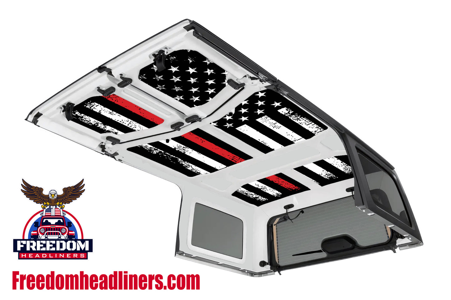 Red Line Flag Full Coverage