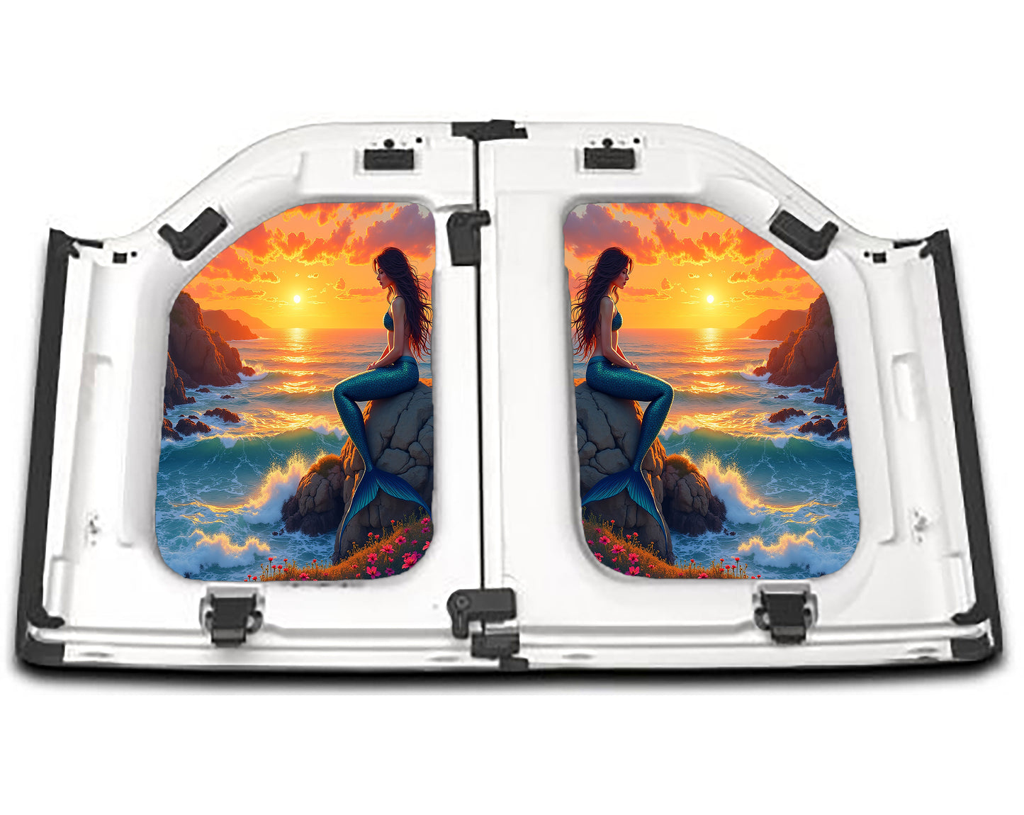 Mermaid sunset