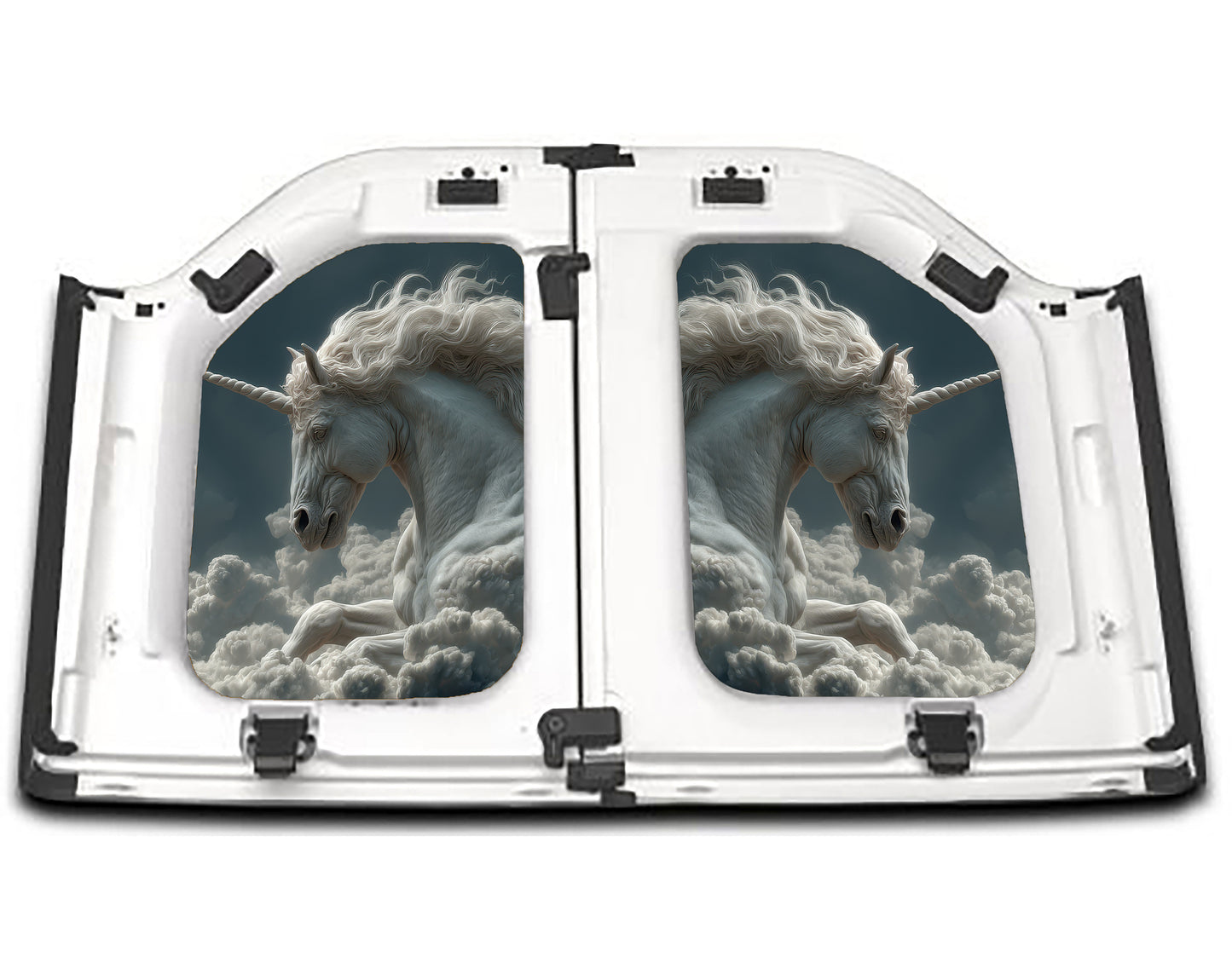 Unicorn in clouds