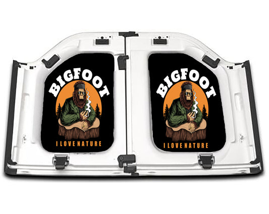 Bigfoot loves nature