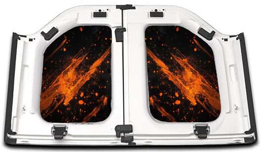 Orange Splatter