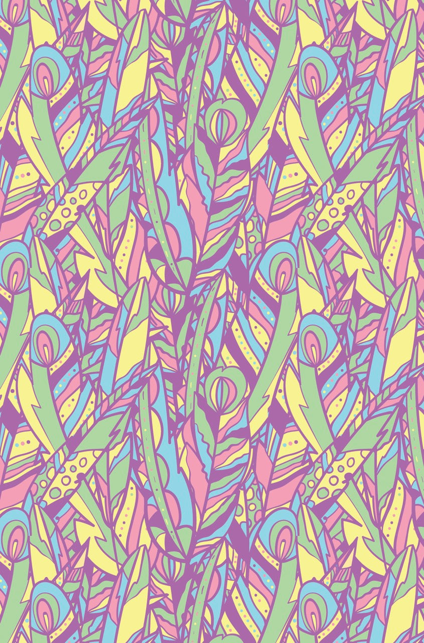 Pastel Plumes