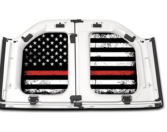 Red Line Flag Full Coverage