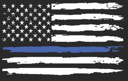 Blue Line Flag