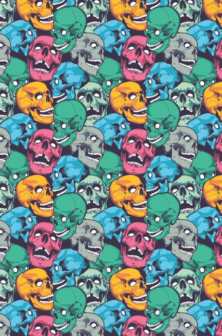 Pop Art Skulls